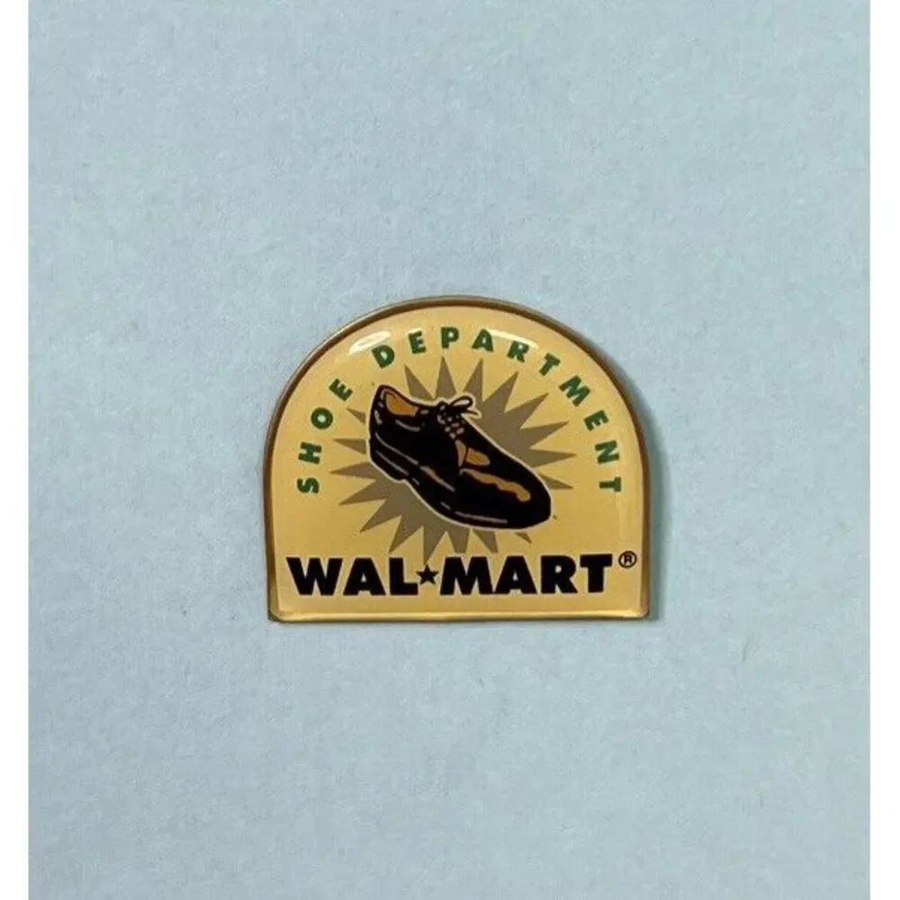 VTG Walmart Lapel Pin Shoe Department Collectible Employee Associate‎